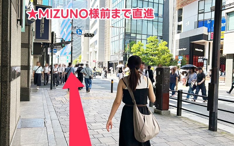 阪急大阪梅田駅茶屋町口からの道順4