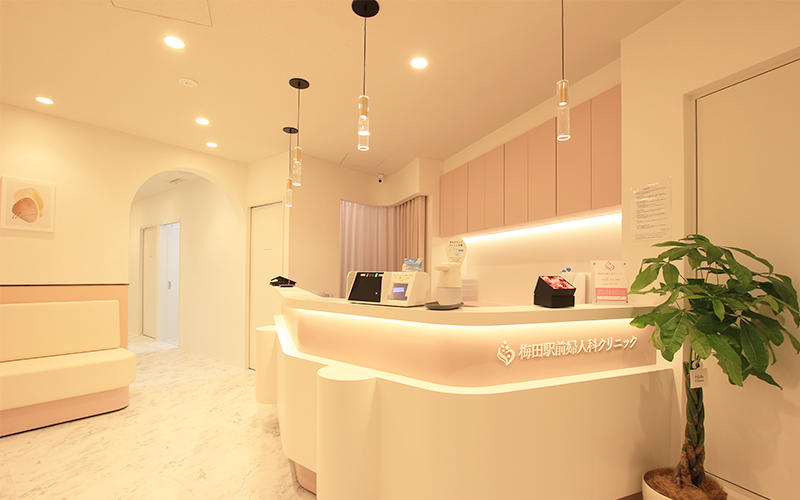 クリニックの待合室の写真